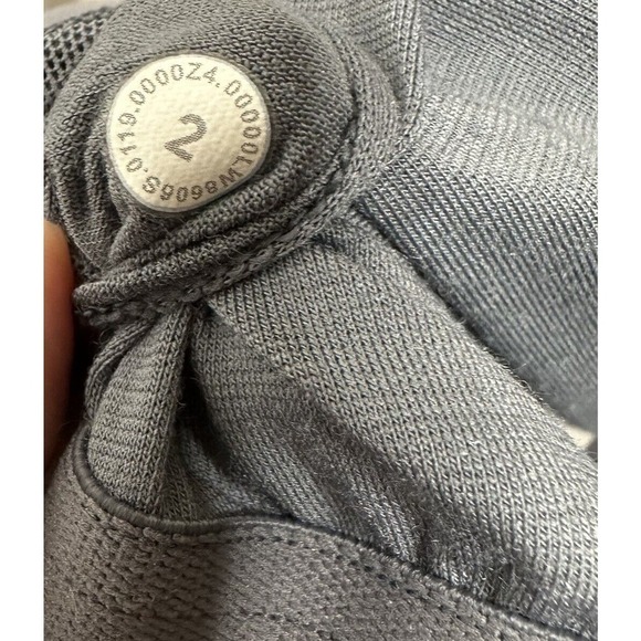 Lululemon Picnic Play Midi Dress Criss Cross Back Women's Gray Size 2 - Picture 7 of 7